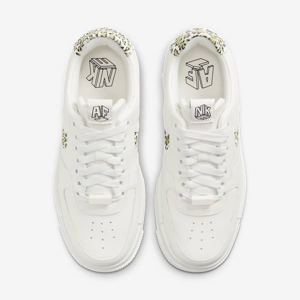 Light Lemon / Black Nike Air Force 1 Pixel SE Women's Sneakers | NK073DRW