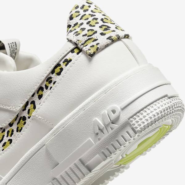 Light Lemon / Black Nike Air Force 1 Pixel SE Women's Sneakers | NK073DRW