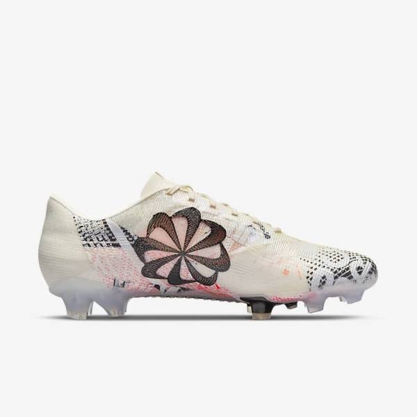 Light Pink / Orange / Black Nike Mercurial Vapor Next Nature FG Firm-Ground Men's Football Shoes | NK417QHK