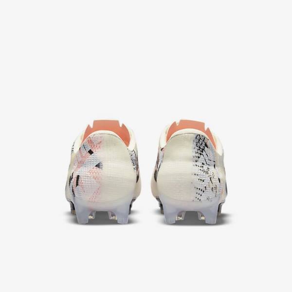 Light Pink / Orange / Black Nike Mercurial Vapor Next Nature FG Firm-Ground Men's Football Shoes | NK417QHK