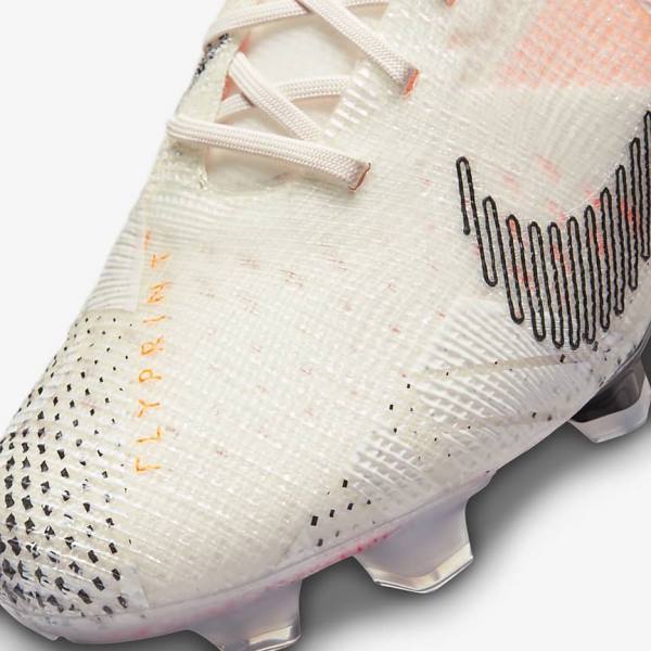 Light Pink / Orange / Black Nike Mercurial Vapor Next Nature FG Firm-Ground Men's Football Shoes | NK417QHK