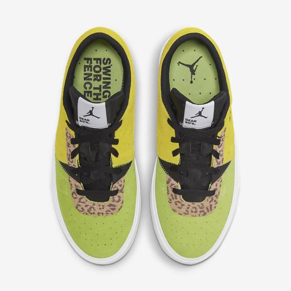 Light Yellow / Light Green / Black Nike Jordan Series .03 Dear 90s Men's Jordan Shoes | NK524ZHA