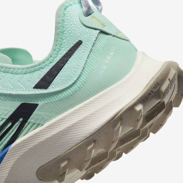 Mint / Grey / Blue Nike Air Zoom Terra Kiger 8 Trail Women's Running Shoes | NK931ZOU