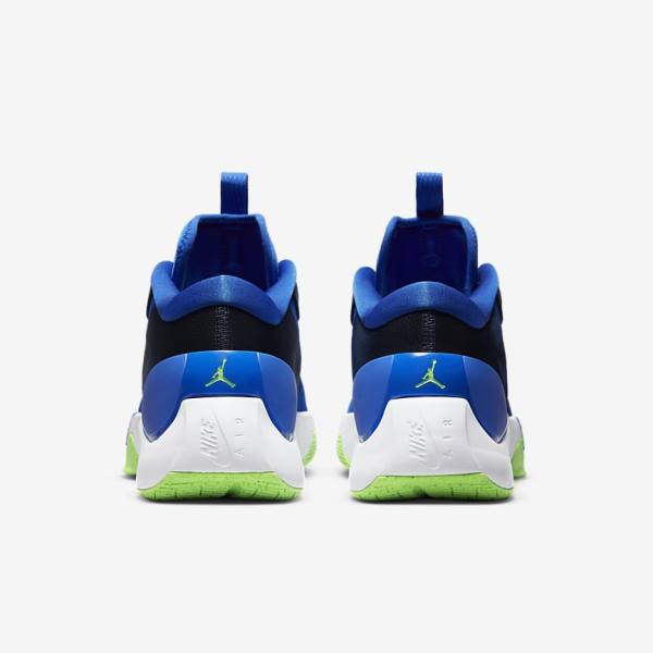 Navy / Blue / White / Green Nike Jordan Zoom Separate Men's Jordan Shoes | NK016JOM