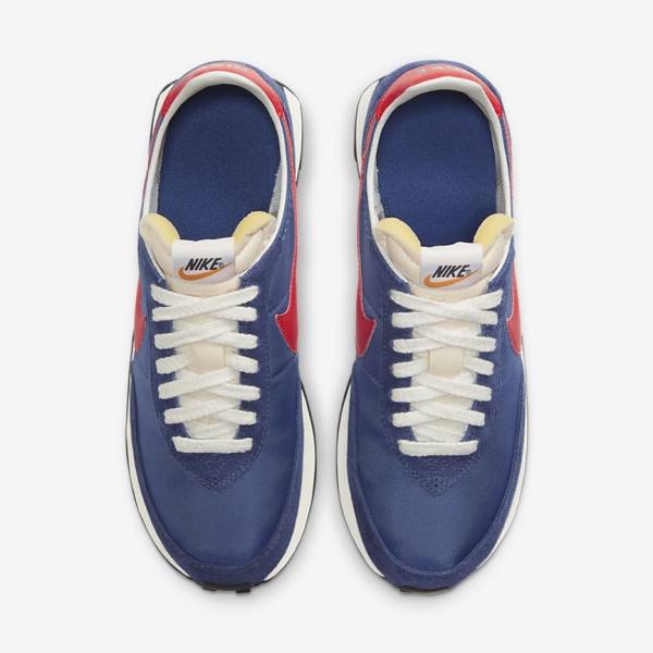 Navy / Navy / White / Orange Nike Waffle Trainer 2 SP Men's Sneakers | NK039QUW