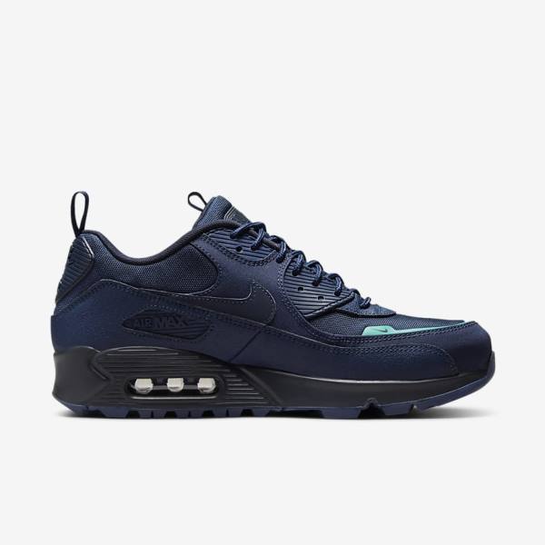 Navy / Obsidian Nike Air Max 90 Surplus Men's Sneakers | NK190EDY