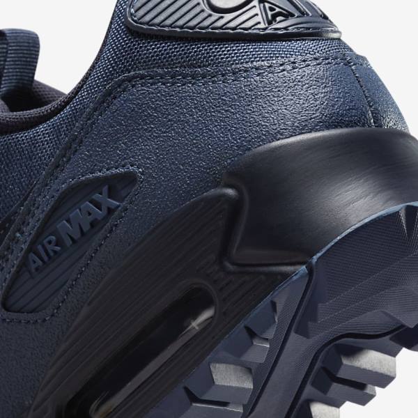 Navy / Obsidian Nike Air Max 90 Surplus Men's Sneakers | NK190EDY