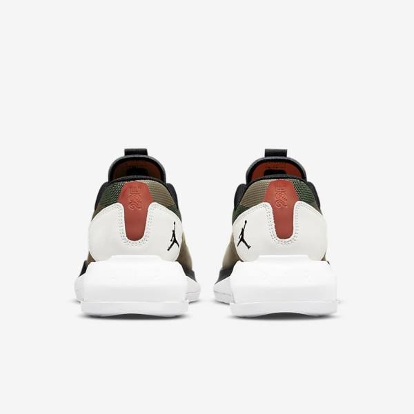 Olive / White / Brown / Red Nike Jordan Air 200E Women's Sneakers | NK504EVG