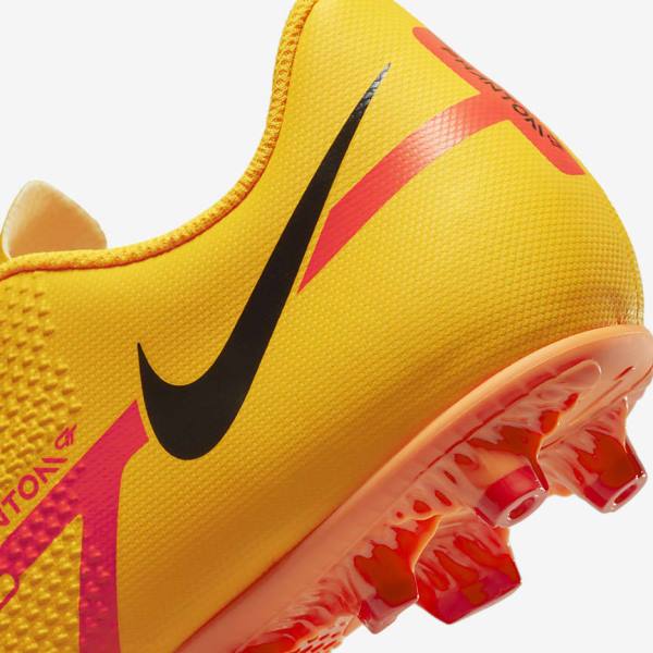 Orange / Light Red / Black Nike Phantom GT2 Club MG Multi-Ground Women's Football Shoes | NK864JCX