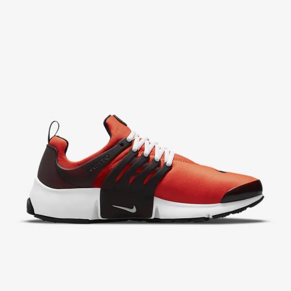 Orange / White / Black Nike Air Presto Men's Sneakers | NK832RSN