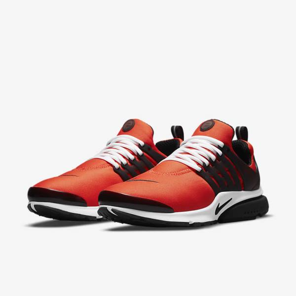 Orange / White / Black Nike Air Presto Men's Sneakers | NK832RSN