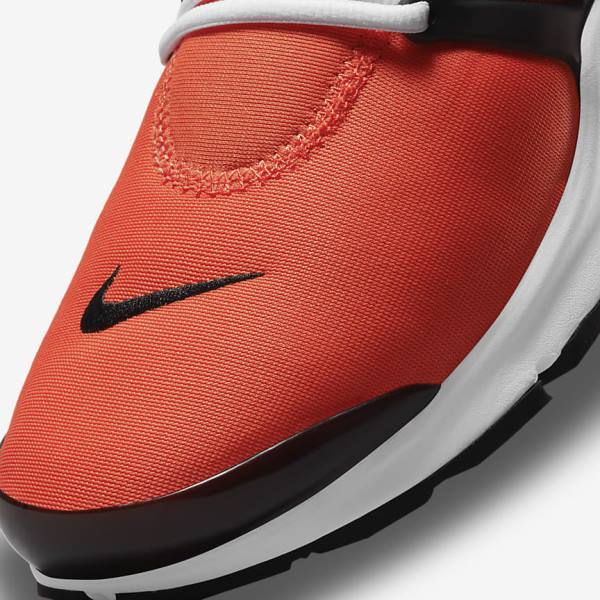 Orange / White / Black Nike Air Presto Men's Sneakers | NK832RSN