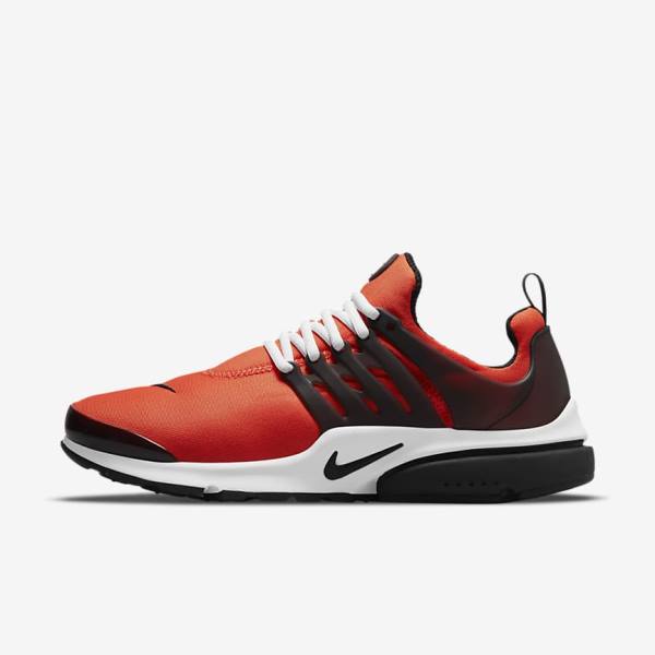 Orange / White / Black Nike Air Presto Men\'s Sneakers | NK832RSN