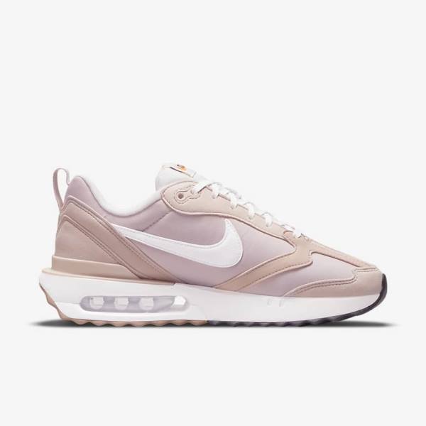 Pink / Black / Light Brown / White Nike Air Max Dawn Women's Sneakers | NK183JCW