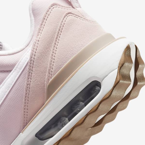 Pink / Black / Light Brown / White Nike Air Max Dawn Women's Sneakers | NK183JCW