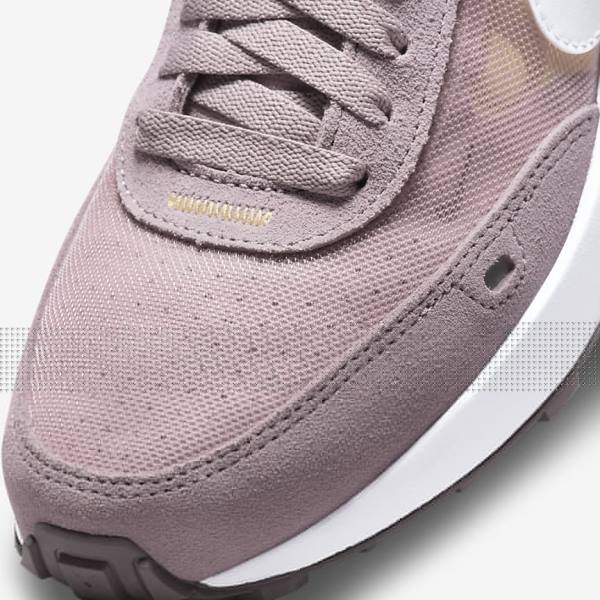 Pink / Light Purple / White Nike Waffle One Older Kids' Sneakers | NK257DGF