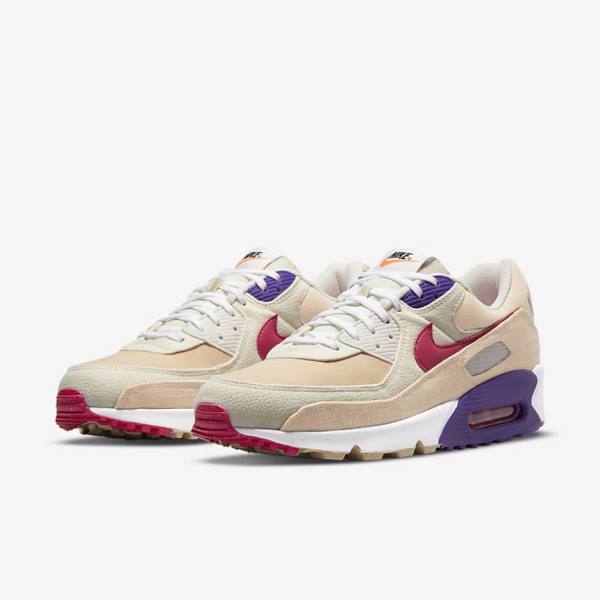 Pink Nike Air Max 90 Men's Sneakers | NK871EAW