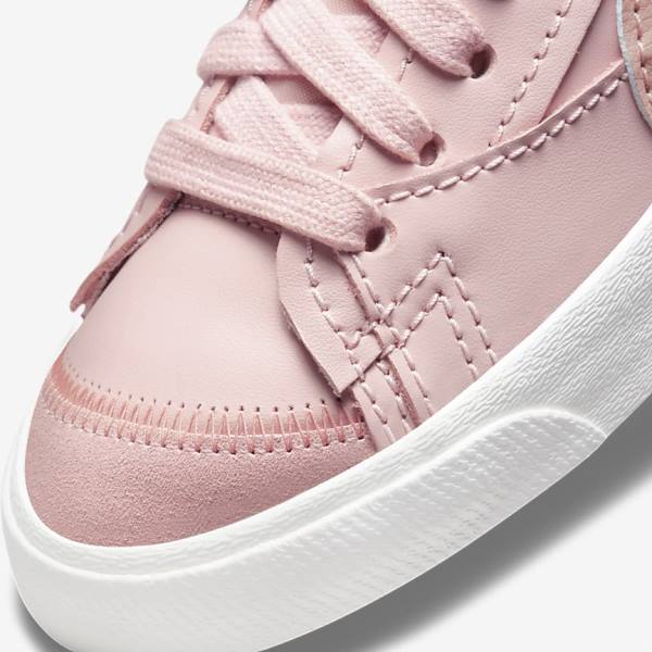 Pink / Rose Nike Blazer Mid 77 Jumbo Women's Sneakers | NK021VND