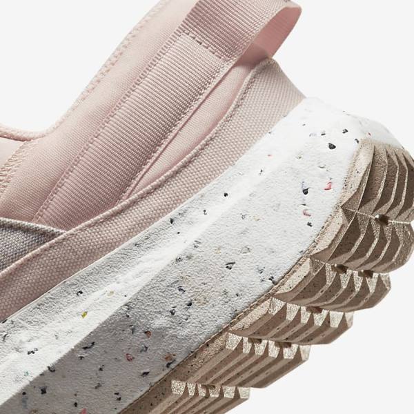 Pink / White / Cream Nike Crater Remixa Women's Sneakers | NK528KGX