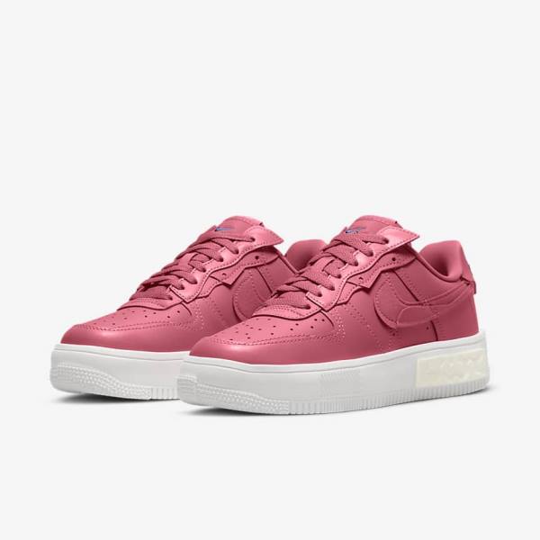 Pink / White / Pink Nike Air Force 1 Fontanka Women's Sneakers | NK693RCY