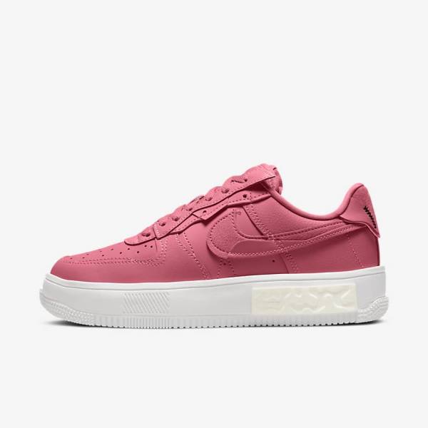 Pink / White / Pink Nike Air Force 1 Fontanka Women\'s Sneakers | NK693RCY