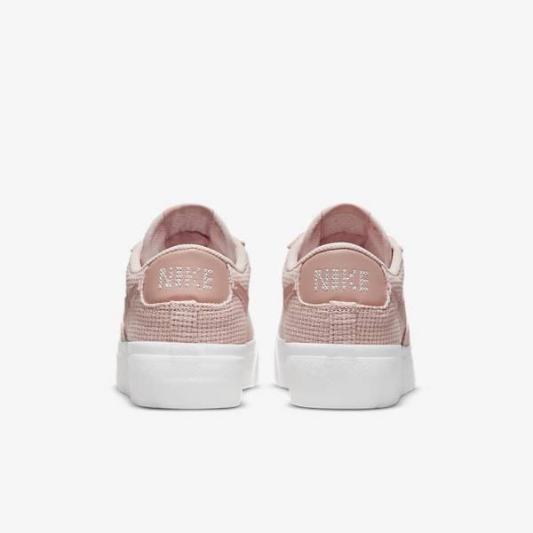 Pink / White / Pink / Rose Nike Blazer Low Platform Women's Sneakers | NK931XEI