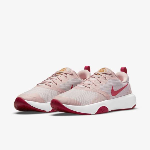 Pink / Yellow / Pink Nike City Rep TR Women's Training Shoes | NK072XFL