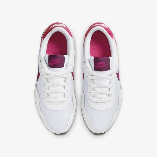 Platinum / Dark Grey / Pink Nike MD Valiant Older Kids' Sneakers | NK146LIR