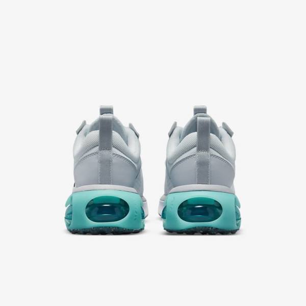 Platinum / Turquoise / Grey / Black Nike Air Max 2021 Women's Sneakers | NK864XSZ