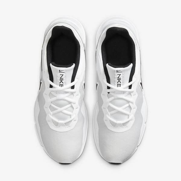 Platinum / White / Black Nike Legend Essential 2 Men's Training Shoes | NK089MXD