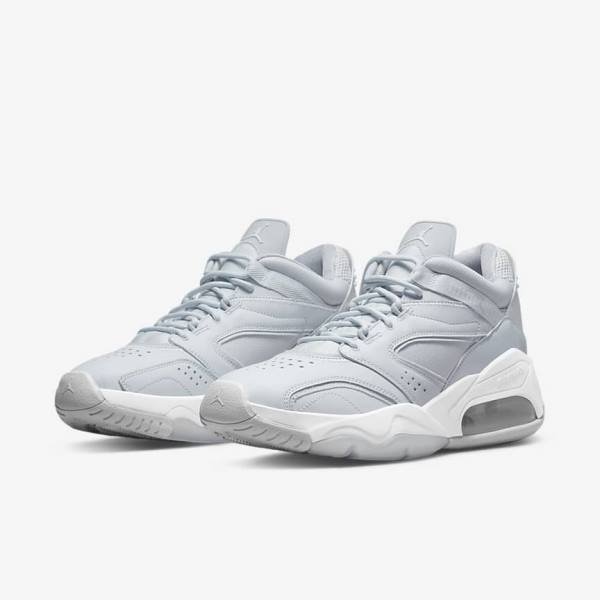 Platinum / White / Grey Nike Jordan Point Lane Men's Sneakers | NK960UEQ