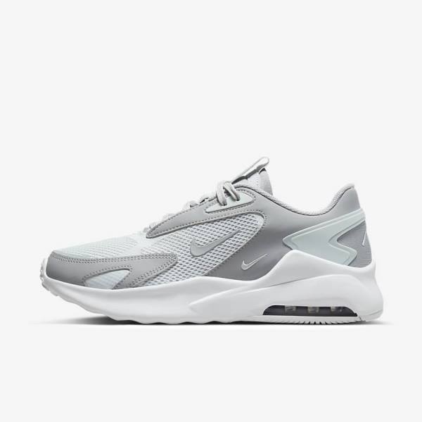 Platinum / White / Metal Silver / Grey Nike Air Max Bolt Men\'s Sneakers | NK054HEF