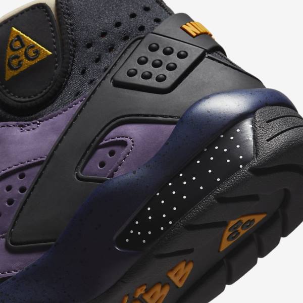 Purple / Blue / Black / Gold Nike ACG Air Mowabb Men's Sneakers | NK145QRO