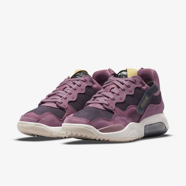 Purple / Gold Nike Jordan MA2 Women's Sneakers | NK503LBZ