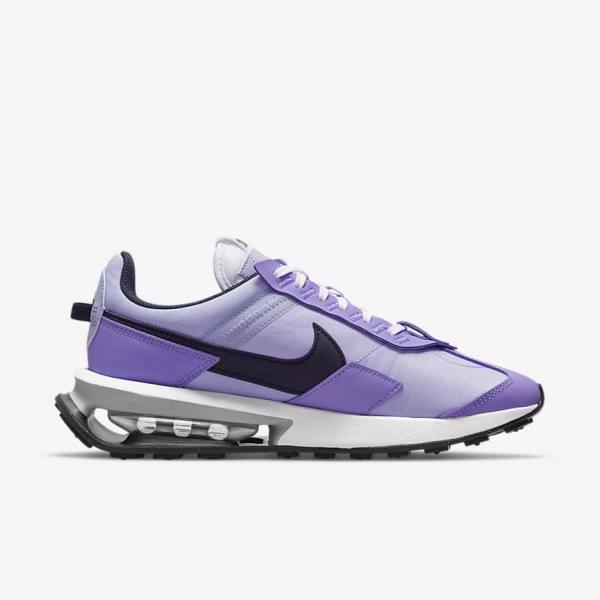 Purple / Metal Silver / Black Nike Air Max Pre-Day Women's Sneakers | NK603FMA