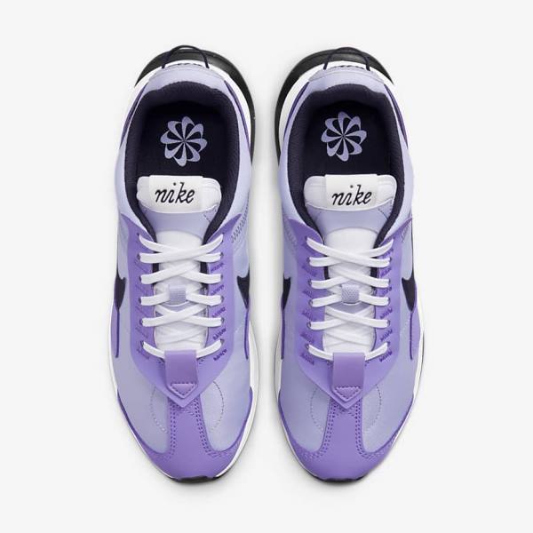 Purple / Metal Silver / Black Nike Air Max Pre-Day Women's Sneakers | NK603FMA