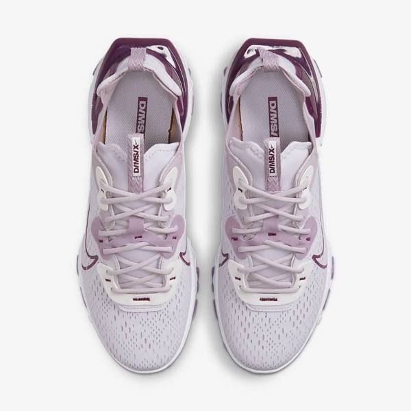 Purple Nike React Vision Women's Sneakers | NK280INT