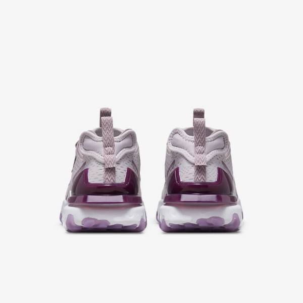 Purple Nike React Vision Women's Sneakers | NK280INT