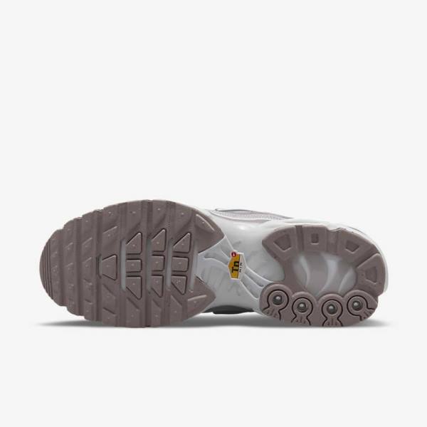 Purple / White / Metal Silver Nike Air Max Plus Women's Sneakers | NK950NOU