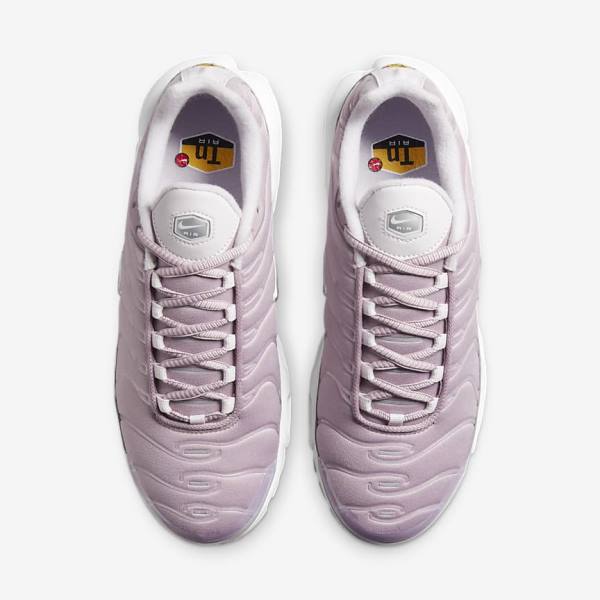 Purple / White / Metal Silver Nike Air Max Plus Women's Sneakers | NK950NOU