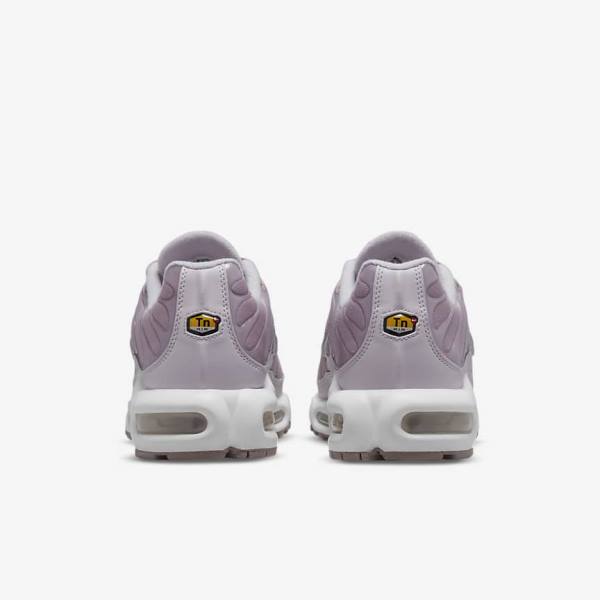 Purple / White / Metal Silver Nike Air Max Plus Women's Sneakers | NK950NOU