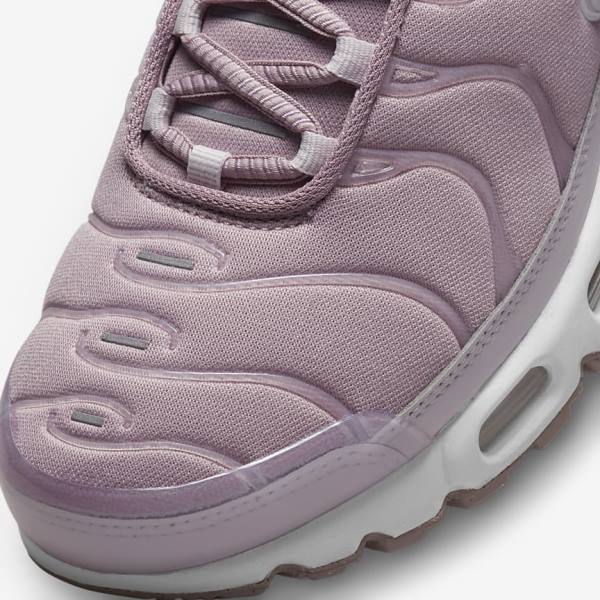 Purple / White / Metal Silver Nike Air Max Plus Women's Sneakers | NK950NOU