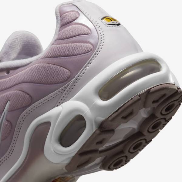 Purple / White / Metal Silver Nike Air Max Plus Women's Sneakers | NK950NOU