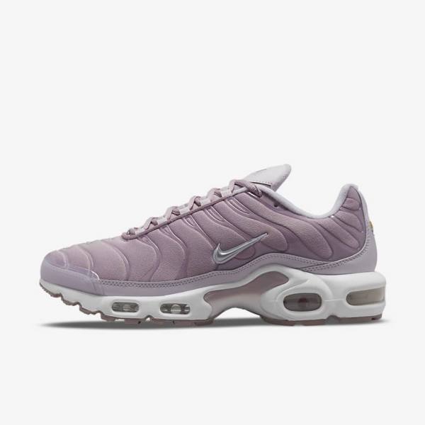 Purple / White / Metal Silver Nike Air Max Plus Women\'s Sneakers | NK950NOU