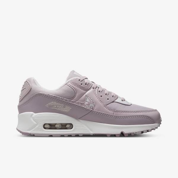 Purple / White Nike Air Max 90 Women's Sneakers | NK289WEQ