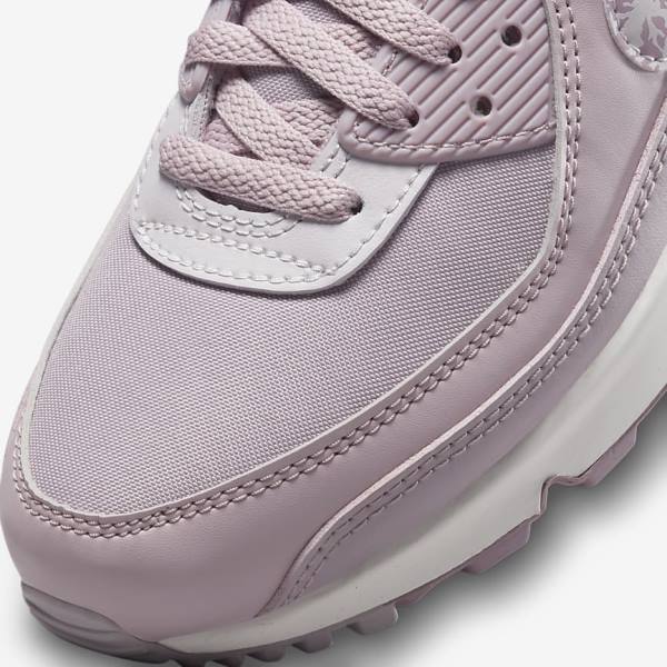 Purple / White Nike Air Max 90 Women's Sneakers | NK289WEQ