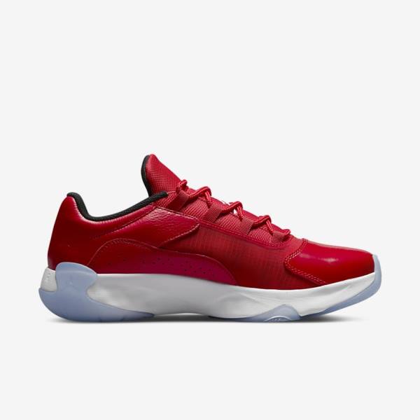 Red / Black / White Nike Air Jordan 11 CMFT Low Men's Sneakers | NK218ULE