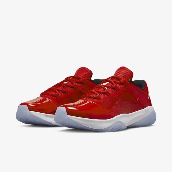 Red / Black / White Nike Air Jordan 11 CMFT Low Men's Sneakers | NK218ULE