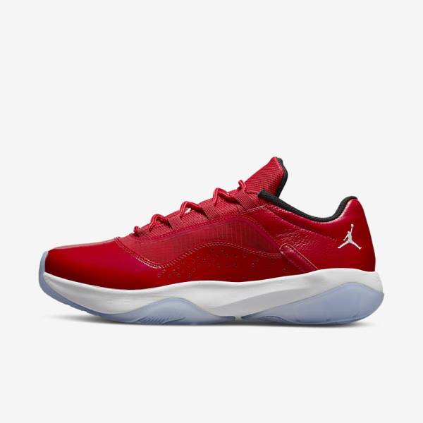 Red / Black / White Nike Air Jordan 11 CMFT Low Men\'s Sneakers | NK218ULE