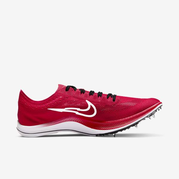 Red / Black / White Nike ZoomX Dragonfly Bowerman Track Club Athletics Distance Spikes Men's Running Shoes | NK391PFY